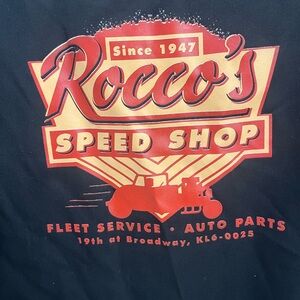 DADDY-Os Bowling Shirt Mens XL Brown Black Retro Rockabilly Rocco’s Speed USA